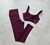 conjunto calça paola vinho - comprar online