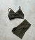 conjunto shorts jully verde militar - comprar online