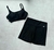 conjunto shorts Laura preto