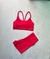 Conjunto shorts Cecília vermelho