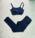 conjunto calça Mirela azul escuro