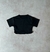 Cropped avulso Selina preto
