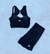 conjunto shorts Selena preto
