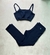 conjunto calça Mirela azul escuro - comprar online