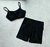 conjunto shorts Laura preto - comprar online