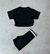 Conjunto shorts Emili preto - comprar online