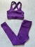 conjunto canelado premium roxo - comprar online
