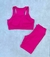 conjunto shorts vitoria rosa pink - comprar online