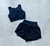 conjunto shorts duplo Alice azul escuro - comprar online