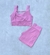 conjunto shorts Maria rosa claro - comprar online
