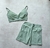 conjunto shorts marina verde claro - comprar online
