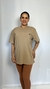 Camiseta oversized marrom - comprar online