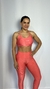 conjunto calça delfit rosa coral - comprar online
