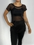 Blusa Tule preto
