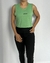 cropped regata verde folha - comprar online