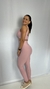 Conjunto calça Mel rosa claro - comprar online