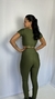 Conjunto calça Melissa verde militar - comprar online