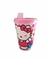 Vaso de 430ml Tapa Con Pico Licencia Hello Kitty (15cmx9)- Original Wabro