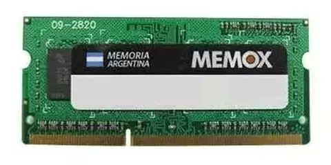 MEMORIA SODIMM DDR4 16GB 3200MHZ MEMOX - comprar online