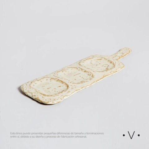 Bandeja Copetinera Badain 34X10 cm