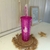 Vaso Barbie con Brillos - Pupe Tienda Home