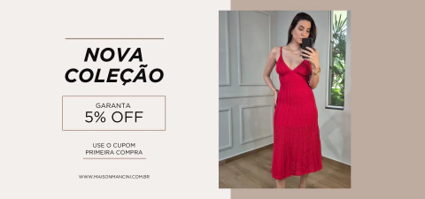 Imagem do banner rotativo Maison Mancini