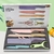 Imagem do Kit profissional de body building para cozinha, conjunto de 6 peças, culinária colorida