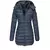 Parkas gruesas y cálidas para mujer, abrigos con cremalleras de color sólido, - tienda en línea