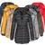 Parkas gruesas y cálidas para mujer, abrigos con cremalleras de color sólido,
