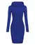 Vestido con capucha - tienda en línea