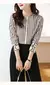 Blusa informal de manga larga