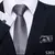 Imagen de Conjunto de pañuelos de bolsillo, corbata y gemelos