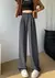 Pantalones largos de cintura alta para mujer, on internet