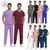 Bata quirúrgica médica antiarrugas para hombres y mujeres, conjunto de exfoliantes de enfermería, uniforme especial de Hospital, venta al por mayor - buy online