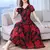 Vestido floral de manga corta en internet
