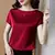 Blusa de satén de manga corta satinada - Shop Dr.DJ