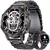 LIGE-Smart Watch de acero inoxidable