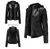 Chaqueta de cuero para frío
