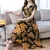 Vestido floral de manga corta