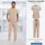 Bata quirúrgica médica antiarrugas para hombres y mujeres, conjunto de exfoliantes de enfermería, uniforme especial de Hospital, venta al por mayor on internet