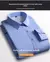 Camisa cálida elástica sin hierro de Color sólido con forro polar grueso, Top - buy online
