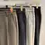 Pantalones de traje gruesos de lana para hombre