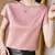 Blusa de satén de manga corta satinada - comprar en línea