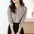 Blusa informal de manga larga - tienda en línea