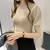 Blusa de punto de Cuello medio alto en internet