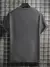 Camiseta holgada informal para hombre cuello dedondo en internet