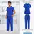 Bata quirúrgica médica antiarrugas para hombres y mujeres, conjunto de exfoliantes de enfermería, uniforme especial de Hospital, venta al por mayor