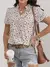 Blusa de manga abombada - comprar en línea