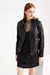 Chaqueta de cuero para frío