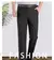 KOACUS-pantalones de traje de cintura alta para hombre